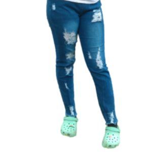 Ripped Denim Jeans